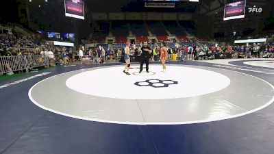 120 lbs Cons. Rd Of 64 - Lauren Guerrero, IL vs Mya Bolander, ID