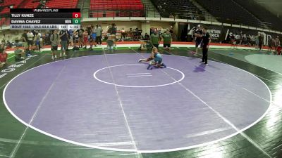 59.5-63.6 lbs Champ. Round 5 - Tilly Kunze vs Davina Chavez, Nevada