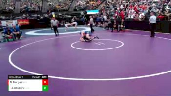152-2A Cons. Round 2 - Jack Doughty, Custer County vs Dawson Morgan, North Fork