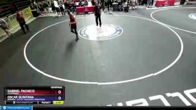 136 lbs Semifinal - Gabriel Pacheco, California vs Oscar Quintana, Imperial Valley Panthers Wrestling