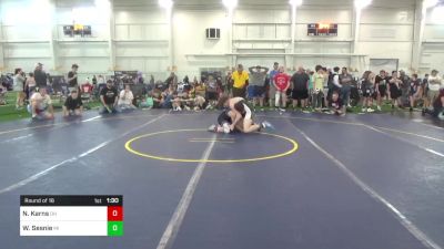 140-S Mats 1-5 3:00pm lbs Round Of 16 - Noah Karns, OH vs Wyatt Sesnie, MI