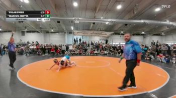 144 lbs Semifinal - Marcus Abeyta, Cleveland vs Dylan Paris, Eaton