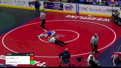 137 lbs Semifinal - Piper Jones, Chambersburg vs Kaelon Connolly, Sheffield