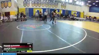 220 lbs Round 1 (8 Team) - Richard Alexander, Cypress Bay vs Zahquel Davis, A`Dale