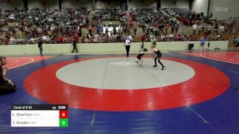 57 lbs Consi Of 8 #1 - Ethan Shartilov, Morris Fitness Wrestling Club vs Zander Brooks, Coweta Cobras Wrestling Club