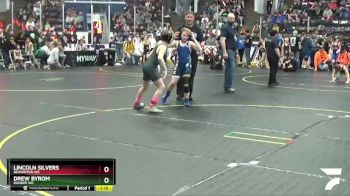 100 lbs Cons. Semi - Lincoln Silvers, Beaverton WC vs Drew Byrom, Dundee WC