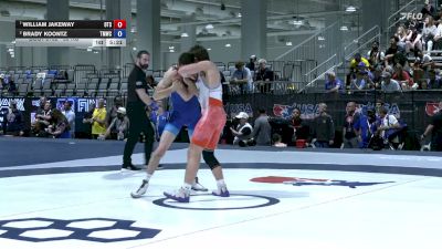 55 kg Quarters - William Jakeway, OTC vs Brady Koontz, Titan Mercury Wrestling Club (TMWC)