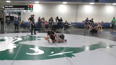 144 lbs Round Of 16 - Ivan Arias, CA vs Samson Mckissick Staley, NY