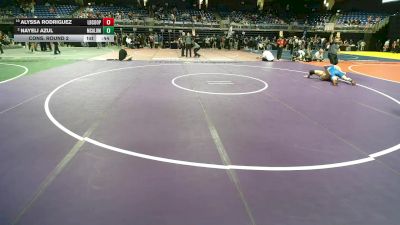 5A 135 lbs Cons. Round 2 - Nayeli Azul, Austin McCallum vs Alyssa Rodriguez, Lubbock Cooper