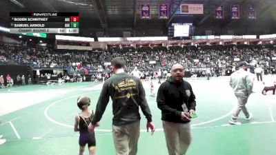 45 lbs Champ. Round 2 - Samuel Arnold, BRK3 vs Boden Schnitkey, ARC3