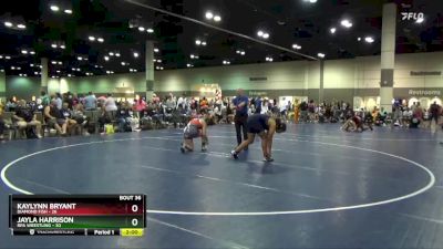 170 lbs Placement Matches (16 Team) - Kaylynn Bryant, Diamond Fish vs Jayla Harrison, RPA Wrestling