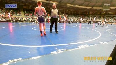 110 lbs Consi Of 16 #1 - Grayson Cannon, Dendy Trained Wrestling vs Kolten Demel, Derby Wrestling Club