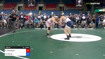 285 lbs Semifinal - Anthony Cassioppi, Illinois vs Mason Parris, Indiana