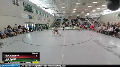 160 lbs Round 6 (8 Team) - Zack Soderlin, Rapid City Central vs Lane Ewing, Douglas