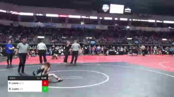 53 lbs Quarterfinal - Parker Lewis, Alton Little Redbirds Wrestling Club vs Braydon Lopez, SEK Elite