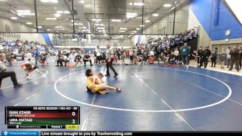 88 lbs Cons. Semi - Ivan Starr, Roy Wrestling Club vs Uipa Matagi, Westlake