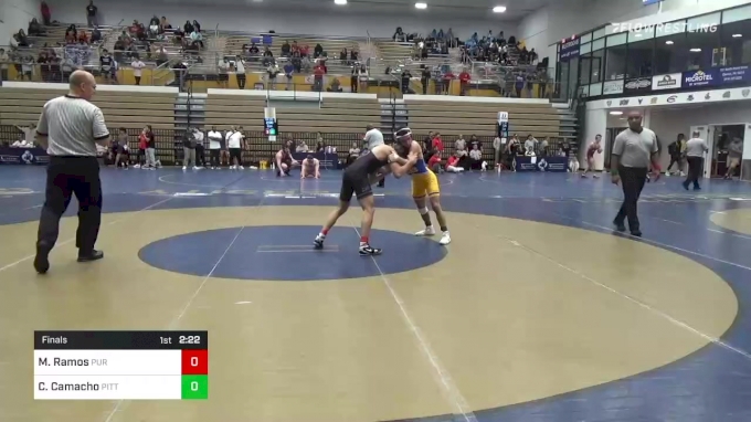 125 lbs Final - Matt Ramos, Purdue vs Colton Camacho, Pittsburgh