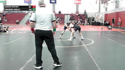 130 lbs Semifinal - Mason Whitney, Mat Assassins vs Vincenzo Anello, Blair Academy