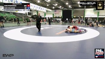 144 kg Quarterfinal - Liam Fitzpatrick, Michigan Premier WC vs Jake Colleran, Izzy Style Wrestling