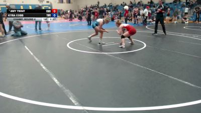 115 lbs Champ. Round 4 - Amy Twait, Fighting Squirrels Wrestling Club vs Kyra Cobb, Team Idaho Wrestling Club