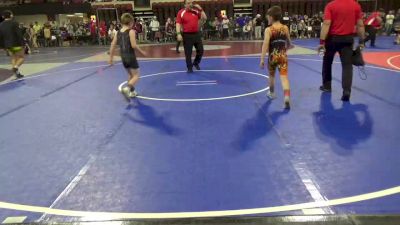 78 lbs 2nd Place Match - Archer Underdahl, Buzzsaw vs Brody Douglas, North Montana Wrestling Club