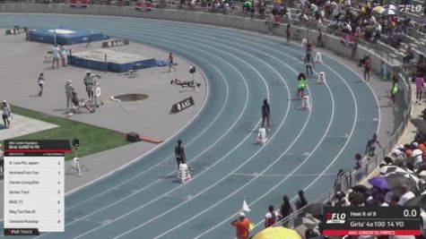 2026 AAU Junior Olympic Games - Youth Girls' 4x100m Relay, Semi-Finals 6 - Age 14
