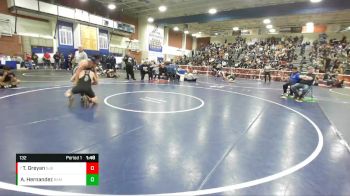 132 lbs Champ. Round 2 - Tigran Greyan, St. John Bosco vs AJ Hernandez, Bishop Amat