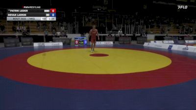 74kg Quarterfinal - Patrik Leder, Burnaby Mountain Wrestling Club vs Devan Larkin, Edmonton Wrestling Club