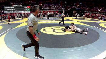 D1-157 lbs Champ. Round 1 - Joey DiTullio, Elder vs Cole Evans, Perrysburg