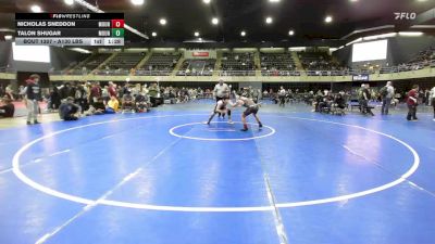 Consi Of 16 #2 - Nicholas Sneddon, Mount Laurel Township vs Talon Shugar, Mount Laurel Township