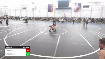 66 lbs Rr Rnd 4 - Zara Barry, Inland Elite WC vs Sawyer Shelton, Evanston Elite Wrestling