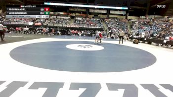 144 lbs Champ. Round 1 - Trevin Maciel, Great Bend HS vs Luke Barmann, Lenexa-St. James Academy