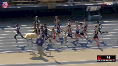 Boys' 1500m, Finals 3 - Age 14
