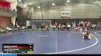 80 lbs Round 5 (6 Team) - Hayden Schwab, Iowa Black vs Caleb Poe-Hatten, Montana Maroon