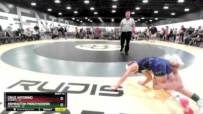 60 lbs Placement Matches (8 Team) - Cruz Astorino, Dynasty vs Remington Pierzynowski, PA Alliance