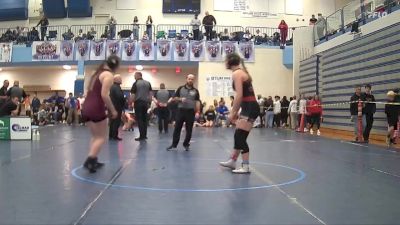 155 lbs Cons. Round 4 - Kinlee Lynes, Rigby High School vs Julia Banks, Challis