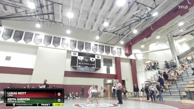 165 lbs Cons. Round 3 - Keith Harmon, Franklin Central vs Lukas Mott, Lapel