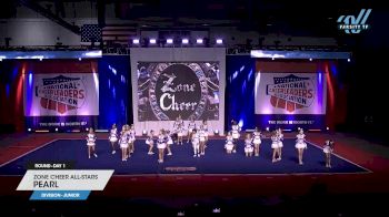 Zone Cheer All-Stars - Pearl [2023 L3 Junior Day 1] 2023 NCA Daytona Beach Classic