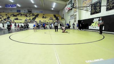 120 lbs 5th Place - Hailey Whitley, Tahlequah Girls HS vs Lydia Wells, Glenpool