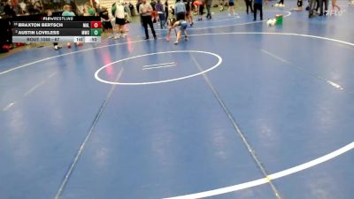 67 lbs 2nd Place Match - Austin Loveless, Mustang Wrestling Club vs Braxton Bertsch, Malcolm