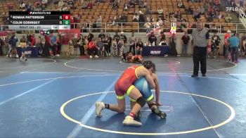 53 lbs Champ. Round 1 - Colin Godinsky, Strongsville vs Roman Patterson, Team Pliev