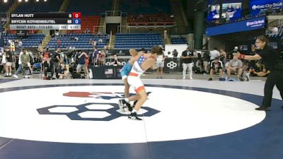 113 lbs Cons. Sub-rd Of 64 - Dylan Hutt, Iowa vs Brycen Kothenbeutel, Minnesota