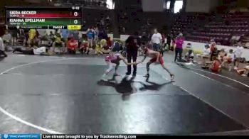 G-92 lbs Round 2 (4 Team) - Siera Becker, Team IA vs Kiahna Spellman, Team CO