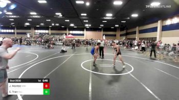 120 lbs Consi Of 64 #2 - Jaden Montez, Spring Klein WC vs Christopher Tran, Fall Guys