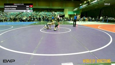 101 lbs Consi Of 4 - Landon Morris, Salem Elite Mat Club vs Isaiah Flores, Pounders WC