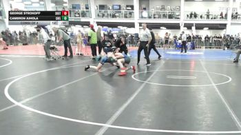 100 lbs Consi Of 4 - George Strokoff, South Burlington vs Cameron Juhola, Chelmsford