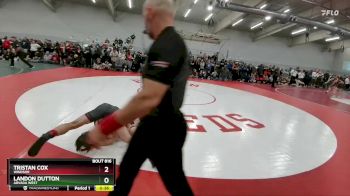 144 lbs Cons. Round 2 - Tristan Cox, Windsor vs Landon Dutton, Arvada West
