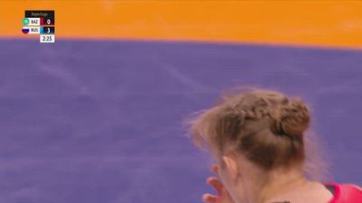 62 kg Repechage #2 - Irina Kuznetsova, Kazakhstan vs Amina Tandelova, Russia
