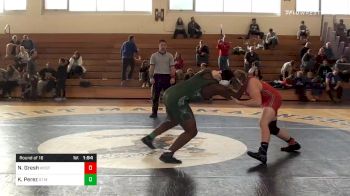 220 lbs Prelims - Noah Gresh, Westmont Hillto vs Kaylen Perez, St Marys Ryken