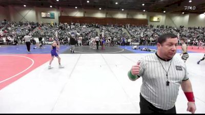 106 lbs Semifinal - Camron McMackin, Fernley WC vs Logan Robbins, Spanish Springs WC